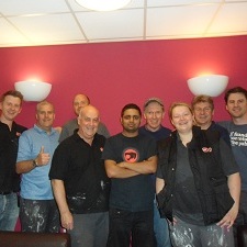 Virgin Media team - The Peele squ