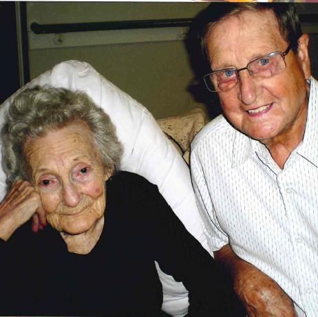 Joyce and Ted Platt, celebrating Ted's 85th Birthday