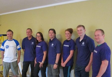 Care Home Welcomes GE Capital Volunteers