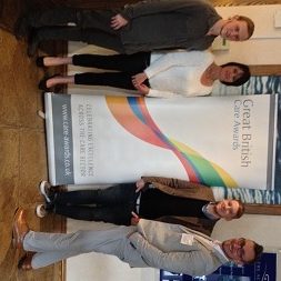 Marek, Paul and the Leeds Road Team, at their Great British Care Awards Interview squ