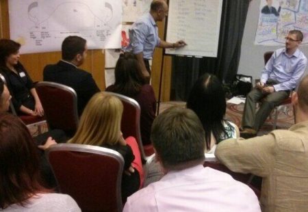 Managers meeting at York