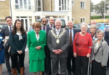 Mayor of Kirklees Cllr Ken Smith officially opens Sandy Mount Extra Care Scheme