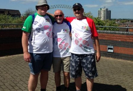 Runcorn Grandad walks 100 miles for Community Integrated Care