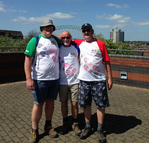 Runcorn Grandad walks 100 miles for Community Integrated Care