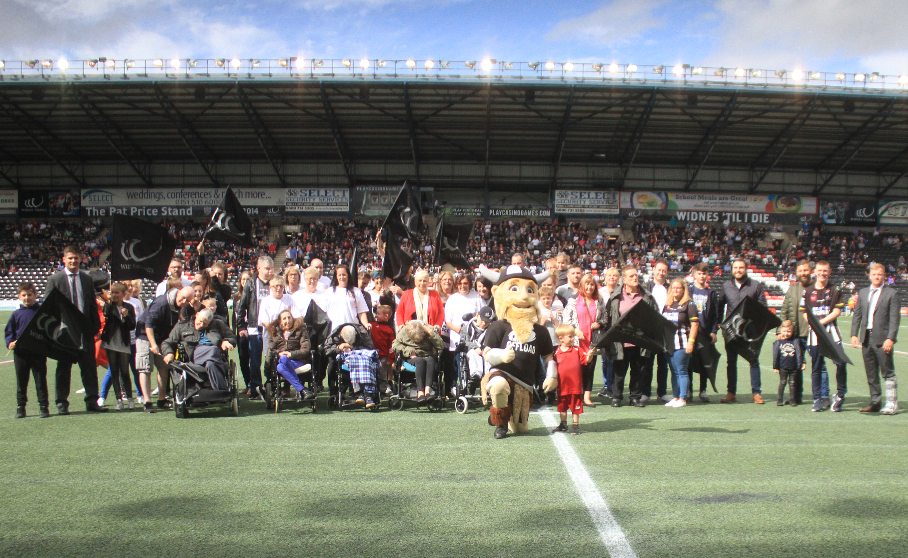 Widnes Vikings Host Charity Partner