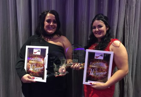 Andrea and Vicki - Winners of NW Great British Care Awards