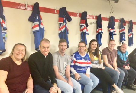 People supported by Community Integrated Care at Wakefield Trinity Launch