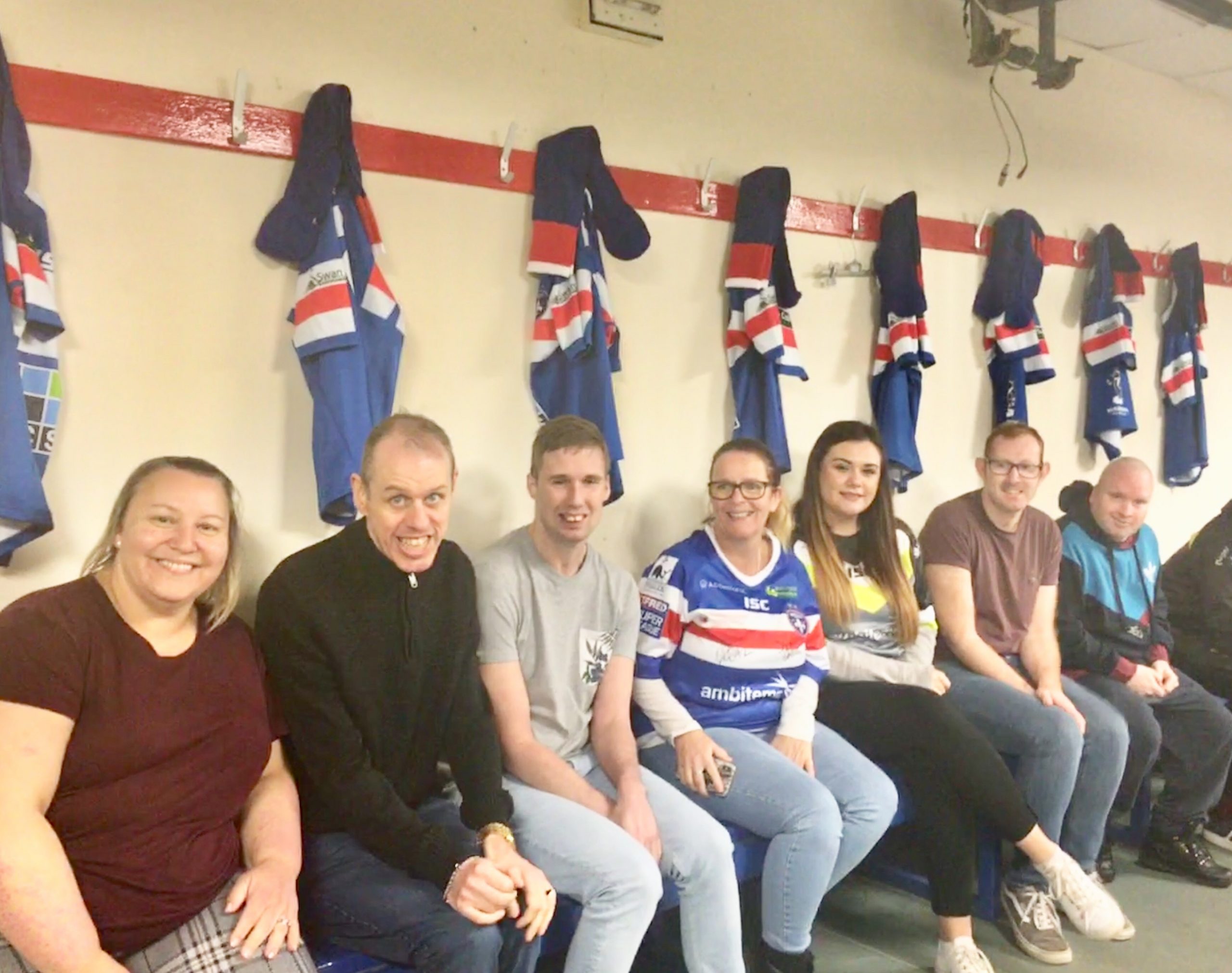 People supported by Community Integrated Care at Wakefield Trinity Launch