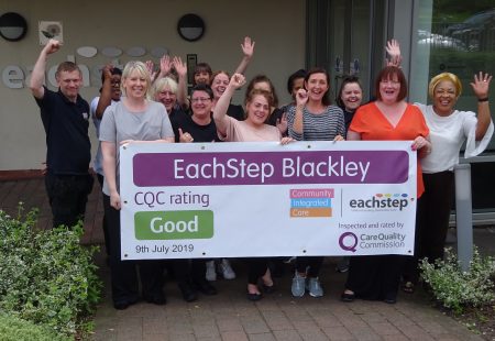 EachStep Blackley Good CQC banner