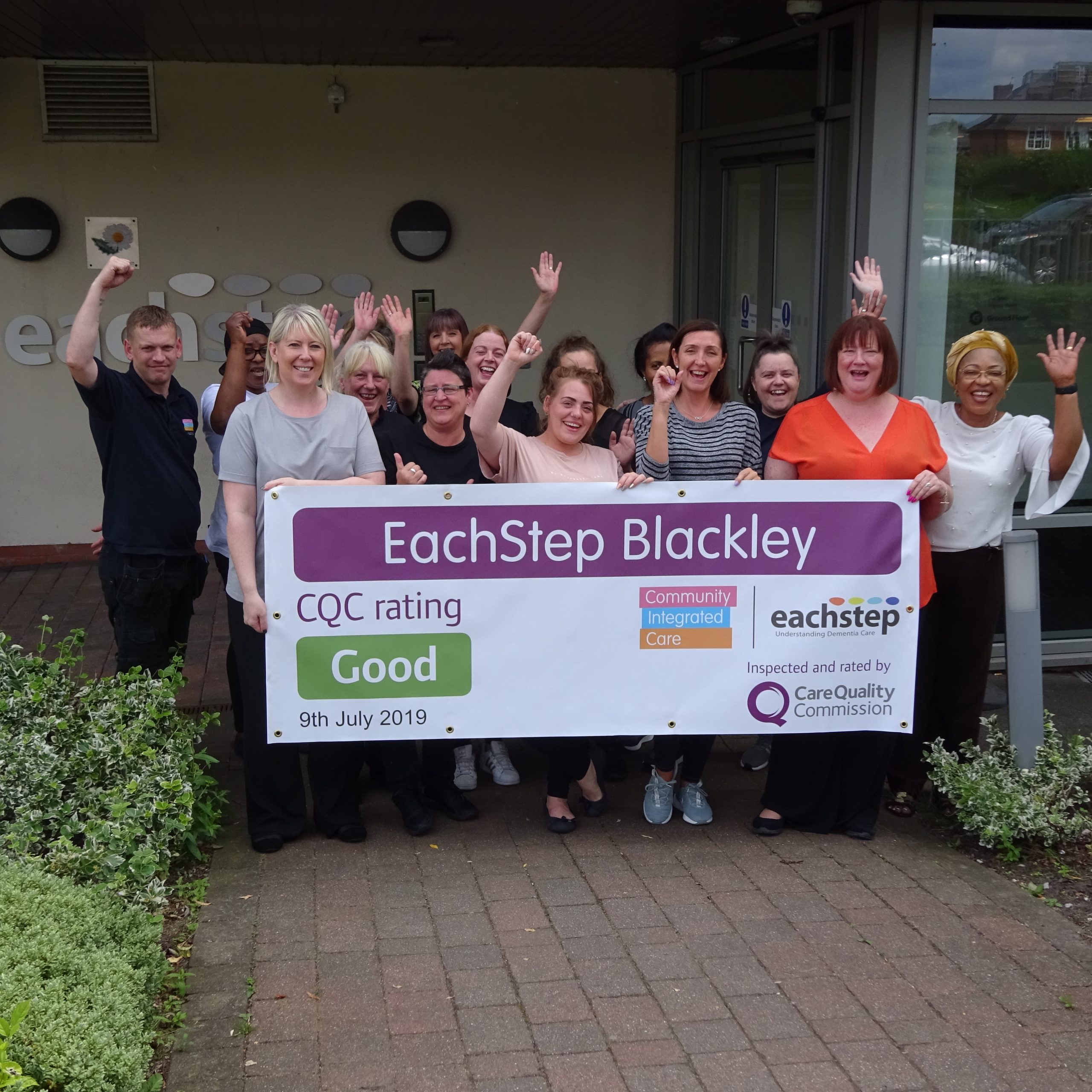 EachStep Blackley Good CQC banner