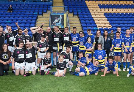 Warrington Wolves and Widnes Vikings Learning Disability Super League Teams