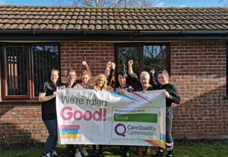 Glenwood celebrate good rating!