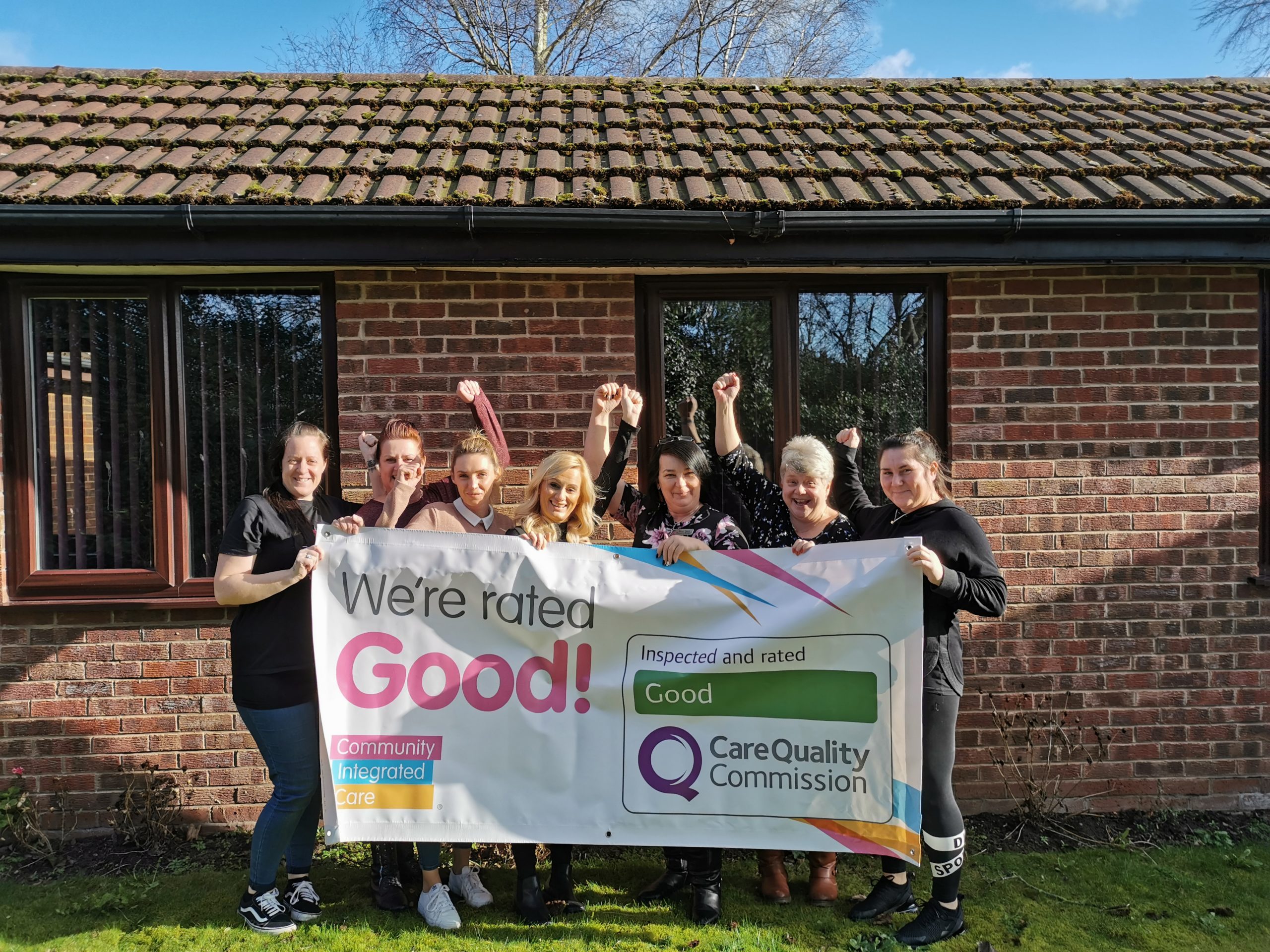 Glenwood celebrate good rating!