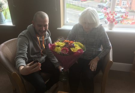 Harry an Norma EachStep Blackburn 1