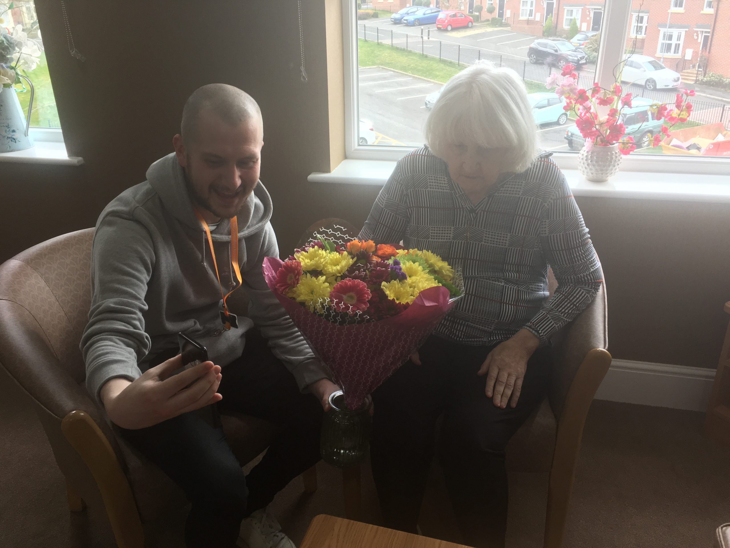 Harry an Norma EachStep Blackburn 1
