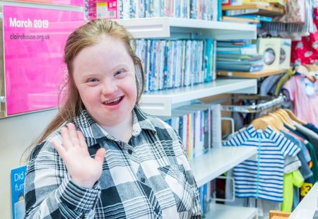 Social value and innovation hero - Amy working in claire house