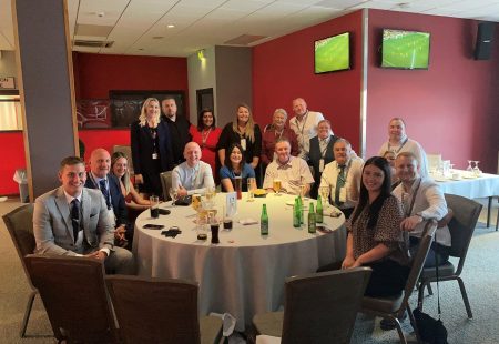 Middlesbrough foundation day with Kay Jex and James