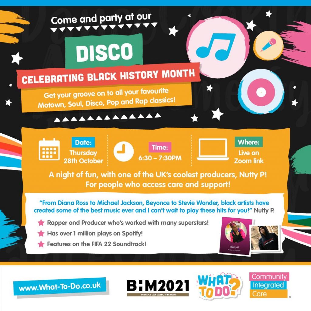 Disco Celebrating Black History Month