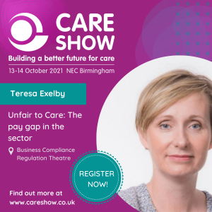 Community Integrated Care’s Chief People Officer, Teresa Exelby, will be presenting at The Care Show this Thursday 14th October.