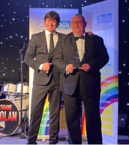 Graham Buckless wins Care Home Worker Award