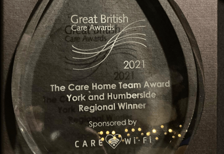 Care Team Award Yorkshire GBCA