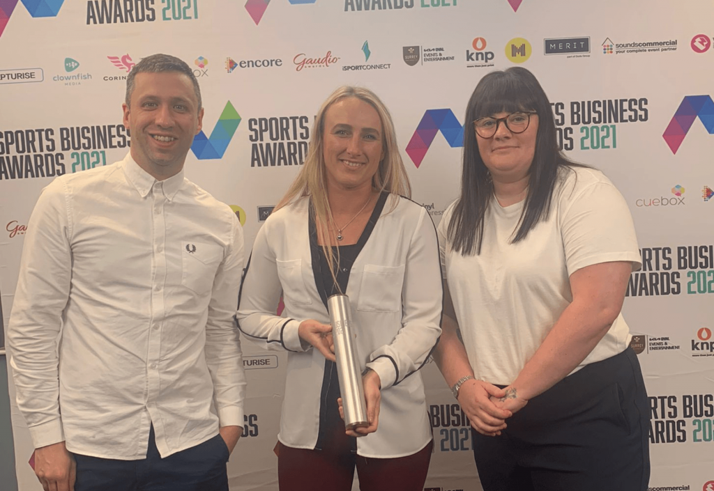 Win at Sports Business Awards