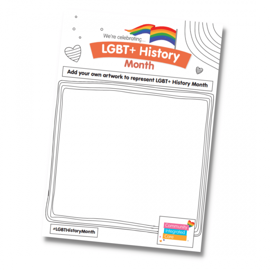 LGBT+HISTORY MONTH template