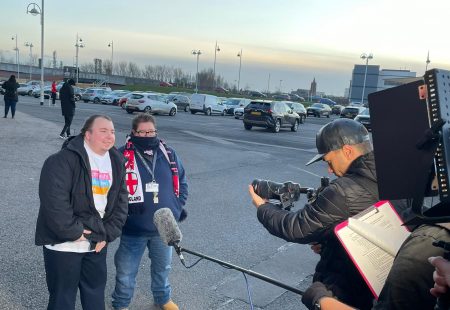 James Inclusive Volunteer at Boro Stadium