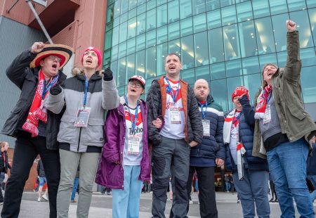 Inclusive Volunteers at Super League Final 2021