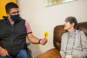 Community Integrated Care Trustee Visit with people we support