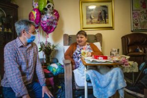 Community Integrated Care Trustee Visit with people we support