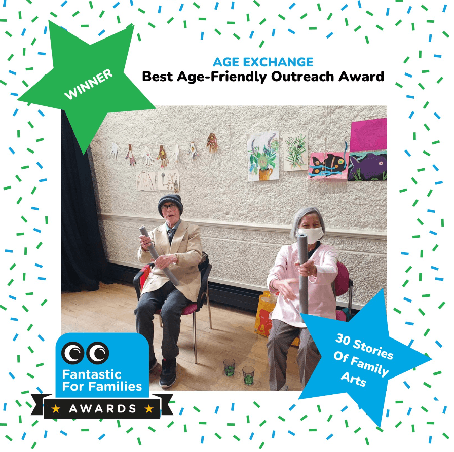 Age Exchange win Best Age Friendly Outreach Award