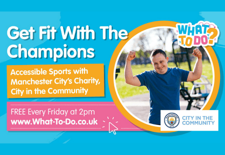 We partner with Manchester City, City in the Community