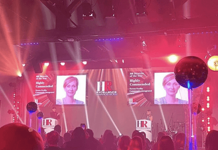 Teresa Exelby Highly Commended at HR Excellence Awards