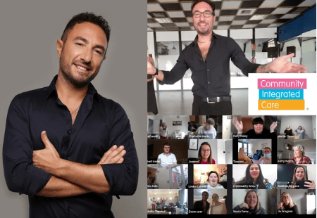 Vincent Simone is Community Integrated Care's newest Ambassador