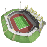 Diagram of a sport stadium