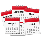 Calendar pages