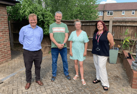 Trustees visit our Middlesex services