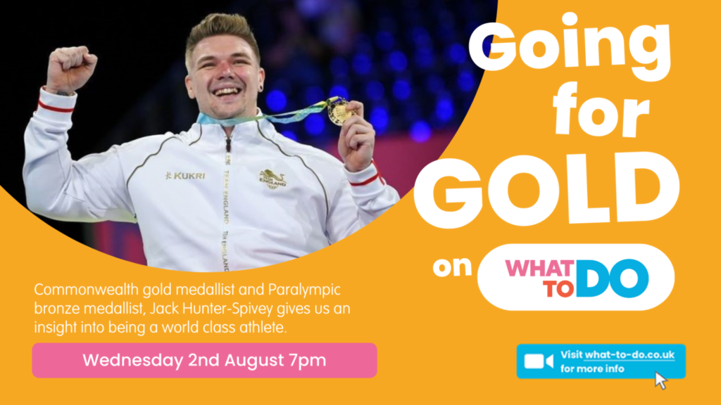 Join Jack on What To DO on Wednesday 2nd August at 7pm!