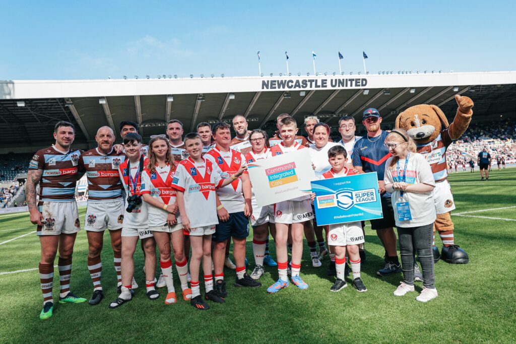 Members of the LDSL stand together for a photo promoting the Super League