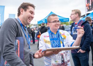 Community Integrated Care volunteers supporting Rugby Super League Grand Final Old Trafford