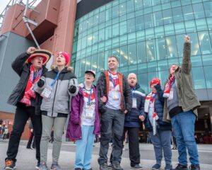 Community Integrated Care volunteers supporting Rugby Super League Grand Final Old Trafford