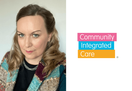 Jemima Burnage and Community Integrated Care logo