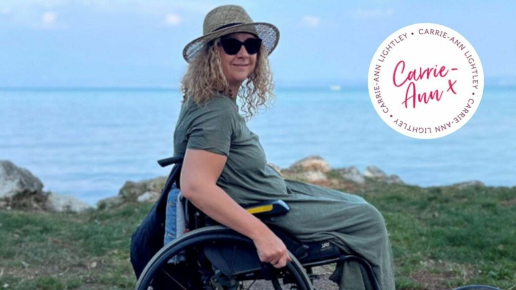Accessible Travel Blogger smiling to camera