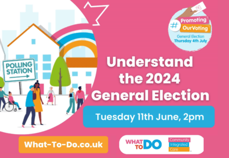 Join our free event on what to do and learn more about supporting people to vote in the 2024 General Election