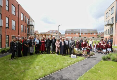 The opening event at new service Arncliffe Gardens