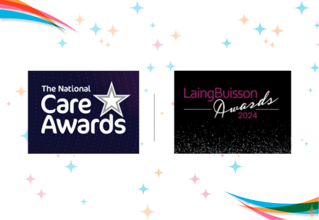 Shorltisted for two National Awards - national Care Awards and LaingBuisson Awards