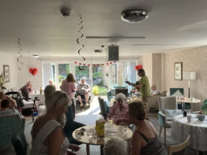 Group of people we support celebrating