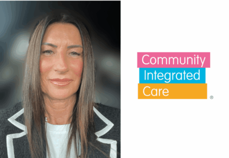 Image of Megan Allan alongside the Community Integrated Care logo.